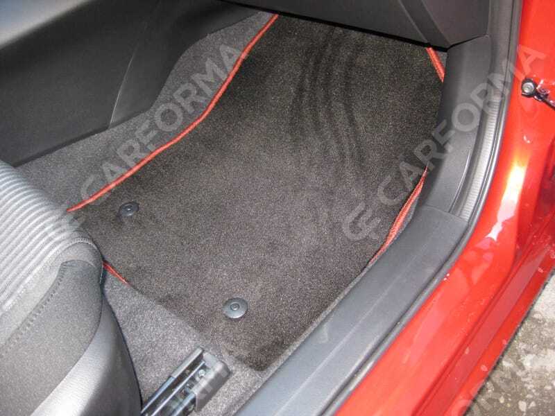 Ворсовые коврики на Mazda 3 2013&nbsp;-&nbsp;2019 в Хабаровске