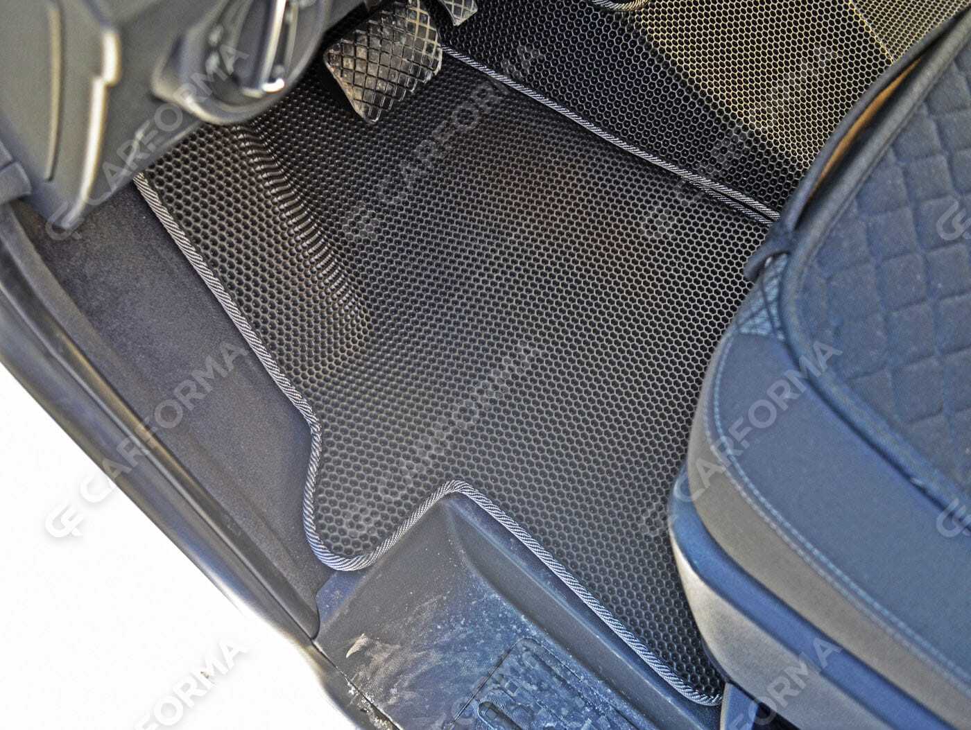 Ворсовые коврики на Volkswagen Multivan (T6.1) 2019&nbsp;-&nbsp;2024 в Хабаровске