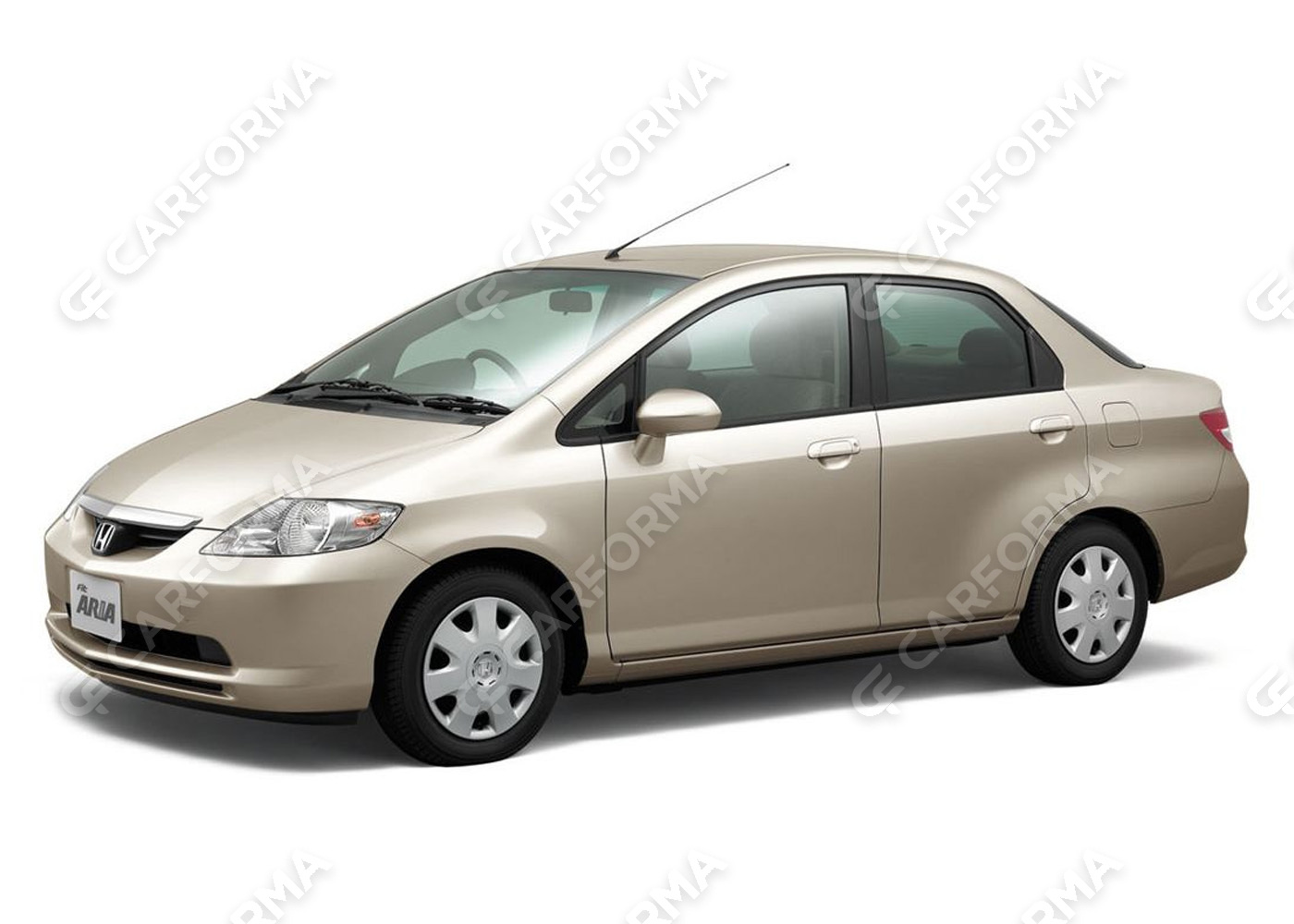 Ворсовые коврики на Honda Fit Aria 2002&nbsp;-&nbsp;2009 в Хабаровске