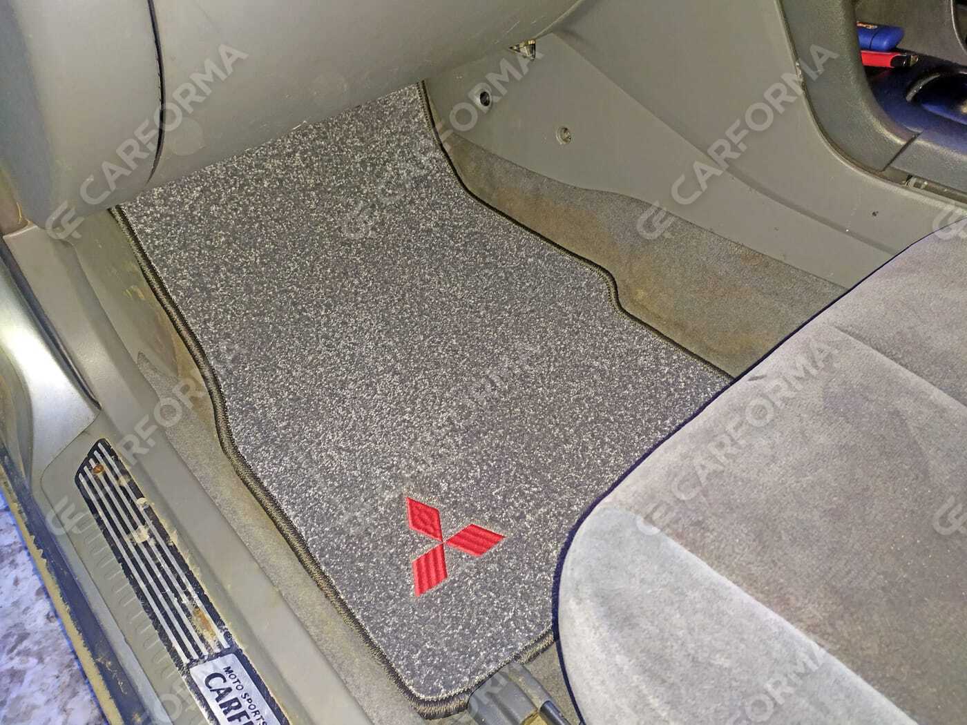 Ворсовые коврики на Mitsubishi Galant VIII 1996&nbsp;-&nbsp;2005 в Хабаровске