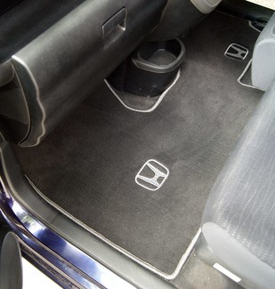 Ворсовые коврики на Honda Zest 2006&nbsp;-&nbsp;2012 в Хабаровске