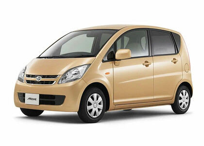 Ворсовые коврики на Daihatsu Move VI 2006 - 2010 в Хабаровске Ворсовые коврики на Daihatsu Move VI 2006 - 2010 в Хабаровске