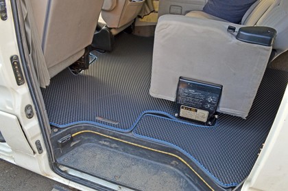 Ворсовые коврики на Mitsubishi Delica 4 1994&nbsp;-&nbsp;2007 в Хабаровске