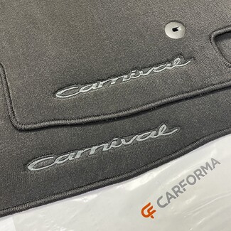 EVA коврики на KIA Carnival III 7 мест 2014 - 2021 в Хабаровске EVA коврики на KIA Carnival III 7 мест 2014 - 2021 в Хабаровске