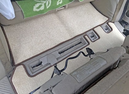 Ворсовые коврики на Mazda MPV II 1999&nbsp;-&nbsp;2006 в Хабаровске