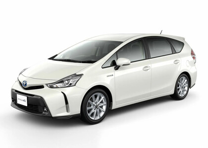 Ворсовые коврики на Toyota Prius Alpha 2011&nbsp;-&nbsp;2021 в Хабаровске