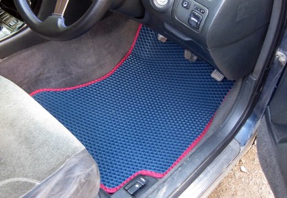 Ворсовые коврики на Toyota Cresta (X90) 1992 - 1996 в Хабаровске Ворсовые коврики на Toyota Cresta (X90) 1992 - 1996 в Хабаровске