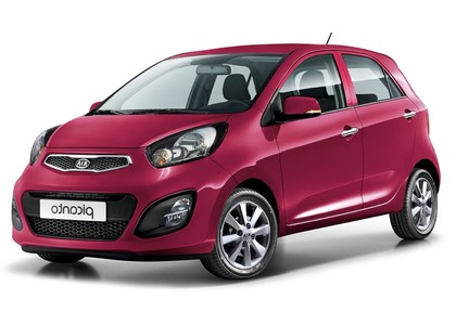 Ворсовые коврики на KIA Picanto II 2011&nbsp;-&nbsp;2017 в Хабаровске