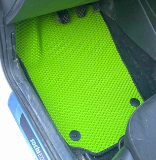 Коврики на Volkswagen Polo V 2010 - 2020 в Хабаровске Коврики на Volkswagen Polo V 2010 - 2020 в Хабаровске