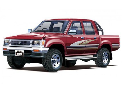 Ворсовые коврики на Toyota Hilux V 1988&nbsp;-&nbsp;1997 в Хабаровске