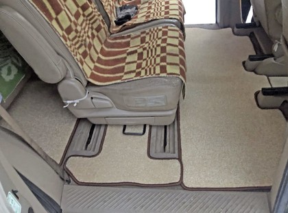 Ворсовые коврики на Mazda MPV II 1999&nbsp;-&nbsp;2006 в Хабаровске