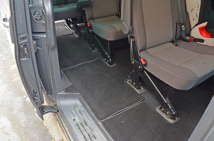 Ворсовые коврики на Volkswagen Caravelle (T6) 2015&nbsp;-&nbsp;2019 в Хабаровске