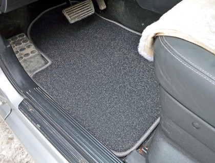 Ворсовые коврики на Land Rover Freelander I 1998 - 2006 в Хабаровске Ворсовые коврики на Land Rover Freelander I 1998 - 2006 в Хабаровске