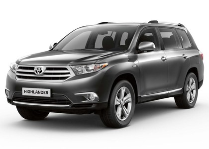 Ворсовые коврики на Toyota Highlander II 2007 - 2013 в Хабаровске Ворсовые коврики на Toyota Highlander II 2007 - 2013 в Хабаровске