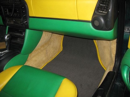 Коврики на Porsche Boxster (986) 1996&nbsp;-&nbsp;2004 в Хабаровске