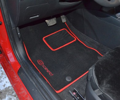 Ворсовые коврики на KIA Ceed III 2018&nbsp;-&nbsp;2026 в Хабаровске