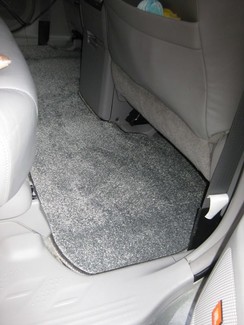 Ворсовые коврики на Toyota Highlander II 2007 - 2013 в Хабаровске Ворсовые коврики на Toyota Highlander II 2007 - 2013 в Хабаровске