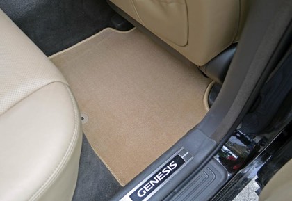 Ворсовые коврики на Hyundai Genesis I 2008 - 2014 в Хабаровске Ворсовые коврики на Hyundai Genesis I 2008 - 2014 в Хабаровске