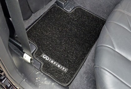 Ворсовые коврики на Infiniti QX70 2013 - 2019 в Хабаровске Ворсовые коврики на Infiniti QX70 2013 - 2019 в Хабаровске