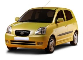 Ворсовые коврики на KIA Picanto I 2004 - 2011 в Хабаровске Ворсовые коврики на KIA Picanto I 2004 - 2011 в Хабаровске