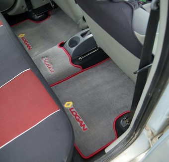 Ворсовые коврики на Renault Logan I 2004&nbsp;-&nbsp;2016 в Хабаровске