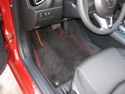 Ворсовые коврики на Mazda 3 2013&nbsp;-&nbsp;2019 в Хабаровске