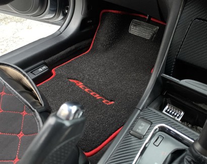 Ворсовые коврики на Honda Accord 7 2002&nbsp;-&nbsp;2008 в Хабаровске