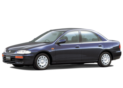 Ворсовые коврики на Mazda Familia (BH) 1994&nbsp;-&nbsp;1999 в Хабаровске
