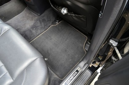 Ворсовые коврики на Hyundai Genesis I 2008 - 2014 в Хабаровске Ворсовые коврики на Hyundai Genesis I 2008 - 2014 в Хабаровске