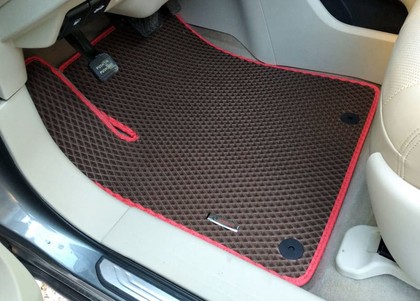 Ворсовые коврики на Nissan Pathfinder III 2004 - 2014 в Хабаровске Ворсовые коврики на Nissan Pathfinder III 2004 - 2014 в Хабаровске