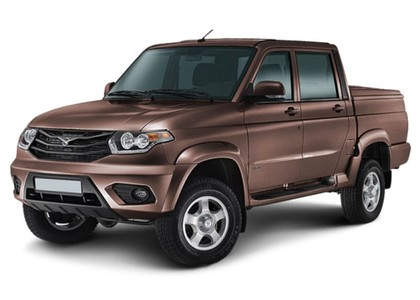 Ворсовые коврики на УАЗ Патриот пикап (рестайлинг) 2014&nbsp;-&nbsp;2026 в Хабаровске