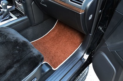 Ворсовые коврики на Toyota Land Cruiser Prado 150 2009&nbsp;-&nbsp;2023 в Хабаровске