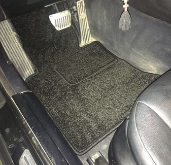Ворсовые коврики на BMW 3 (E46) 1998&nbsp;-&nbsp;2007 в Хабаровске