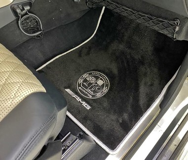 Ворсовые коврики на Mercedes G (W463) рестайлинг 2001&nbsp;-&nbsp;2018 в Хабаровске
