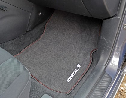 Ворсовые коврики на Mazda 3 2003&nbsp;-&nbsp;2009 в Хабаровске