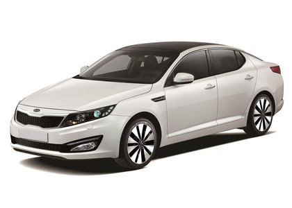 Ворсовые коврики на KIA Optima I 2010&nbsp;-&nbsp;2016 в Хабаровске