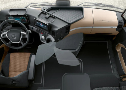 Коврики на Mercedes Actros MP4 MP5 тягач GigaSpace 2011 - 2026 в Хабаровске Коврики на Mercedes Actros MP4 MP5 тягач GigaSpace 2011 - 2026 в Хабаровске