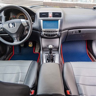 Ворсовые коврики на Honda Accord 7 2002&nbsp;-&nbsp;2008 в Хабаровске