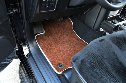 Ворсовые коврики на Toyota Land Cruiser Prado 150 2009&nbsp;-&nbsp;2023 в Хабаровске