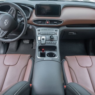 Ворсовые коврики на Hyundai Santa Fe IV рестайлинг 2020&nbsp;-&nbsp;2026 в Хабаровске