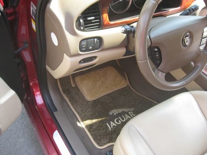 Ворсовые коврики на Jaguar S-Type 1998&nbsp;-&nbsp;2008 в Хабаровске