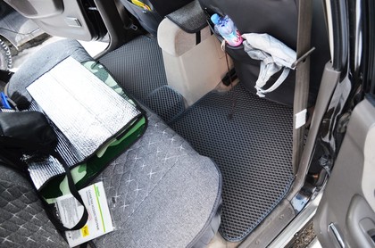 Ворсовые коврики на Mitsubishi Pajero Sport I 1998&nbsp;-&nbsp;2009 в Хабаровске