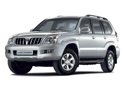 Ворсовые коврики на Toyota Land Cruiser Prado 120 2002&nbsp;-&nbsp;2009 в Хабаровске