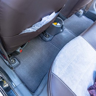 Ворсовые коврики на KIA Rio II 2005 - 2011 в Хабаровске Ворсовые коврики на KIA Rio II 2005 - 2011 в Хабаровске