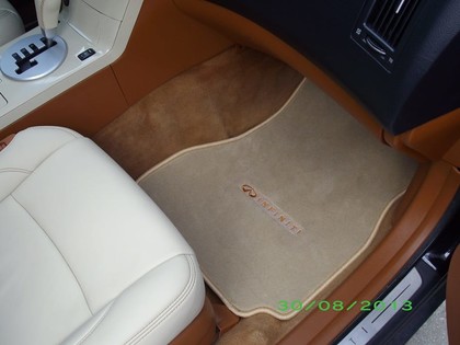 Ворсовые коврики на Infiniti FX I 2003 - 2008 в Хабаровске Ворсовые коврики на Infiniti FX I 2003 - 2008 в Хабаровске