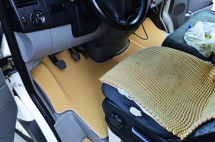 Коврики на Volkswagen Crafter I 2006 - 2017 в Хабаровске Коврики на Volkswagen Crafter I 2006 - 2017 в Хабаровске