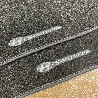 Ворсовые коврики на Hyundai Santa Fe IV рестайлинг 2020&nbsp;-&nbsp;2026 в Хабаровске