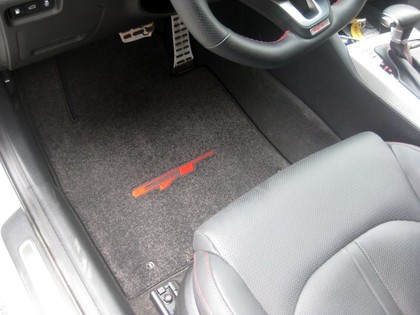 Ворсовые коврики на KIA Optima II 2016&nbsp;-&nbsp;2020 в Хабаровске