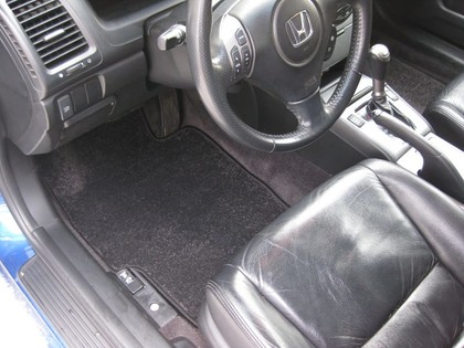 Ворсовые коврики на Honda Accord 7 2002&nbsp;-&nbsp;2008 в Хабаровске