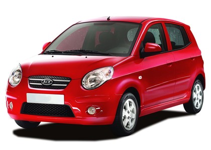 Ворсовые коврики на KIA Picanto I 2004 - 2011 в Хабаровске Ворсовые коврики на KIA Picanto I 2004 - 2011 в Хабаровске